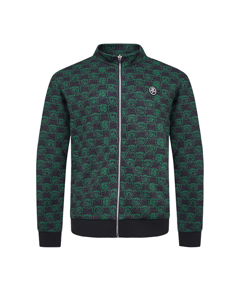 Castelbajac Men's JQD Print Training Top - Green