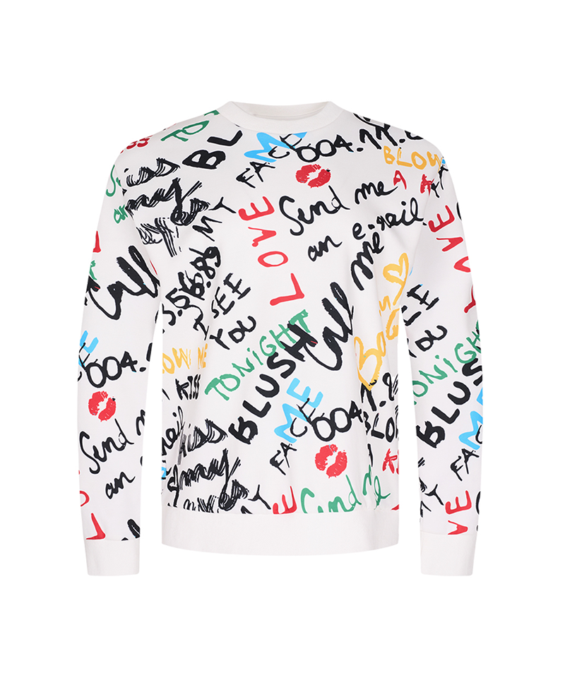 Castelbajac Men's Full-Length Lettering Graphic MTM - 2 Colors