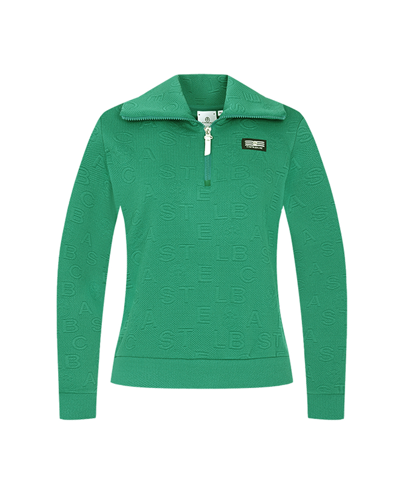 Castelbajac Women's Eri Modified Half-Zip T-Shirt - 2 Colors