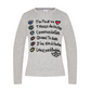 Castelbajac Women's Lettering Artwork Print Round T-Shirt - 3 Colors