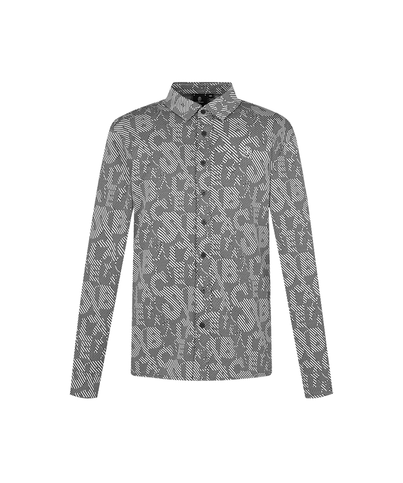 Castelbajac Men's Artwork Print Shirt - Black