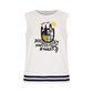 Castelbajac Women's Emblem Point Knit Vest - White