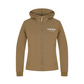 Castelbajac Women's Artwork Point Hooded Zip-Up - Beige