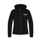 Castelbajac Women's Artwork Point Hooded Zip-Up - Black