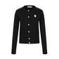 Castelbajac Women's Round Neck Button Cardigan - Black