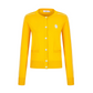 Castelbajac Women's Round Neck Button Cardigan - Yellow