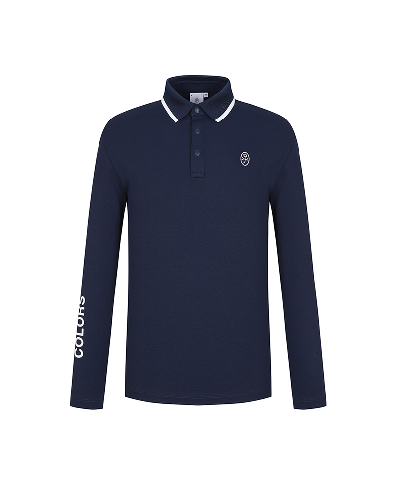 Castelbajac Men's Pique Collar T-Shirt - Navy