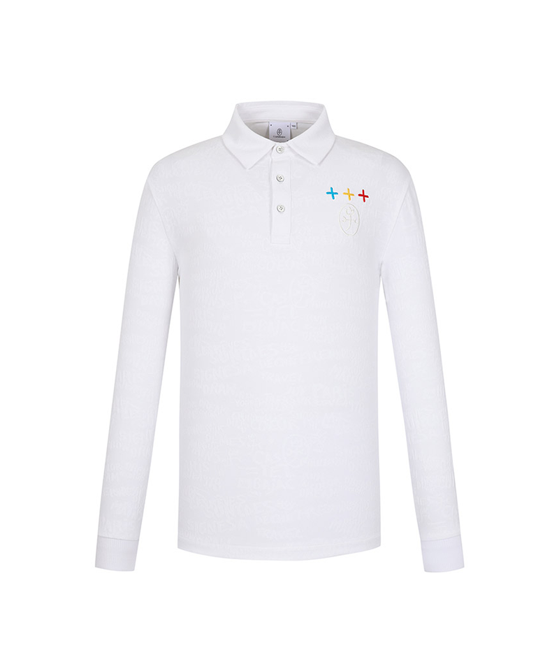 Castelbajac Men's Full-Length Jacquard T-Shirt - 3 Colors