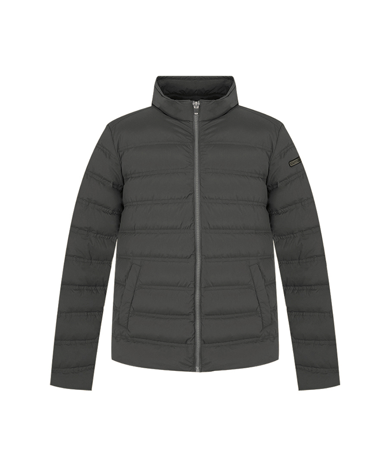 Castelbajac Men's Lightweight Duck Down Padded Jumper - Grey