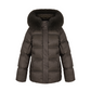 Castelbajac Women's Glossy Solid Duck Down Padding - Khaki