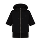 Castelbajac Women's Snap Point Short-Sleeve Hooded Padded Jumper - Black