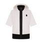 Castelbajac Women's Snap Point Short-Sleeve Hooded Padded Jumper - White