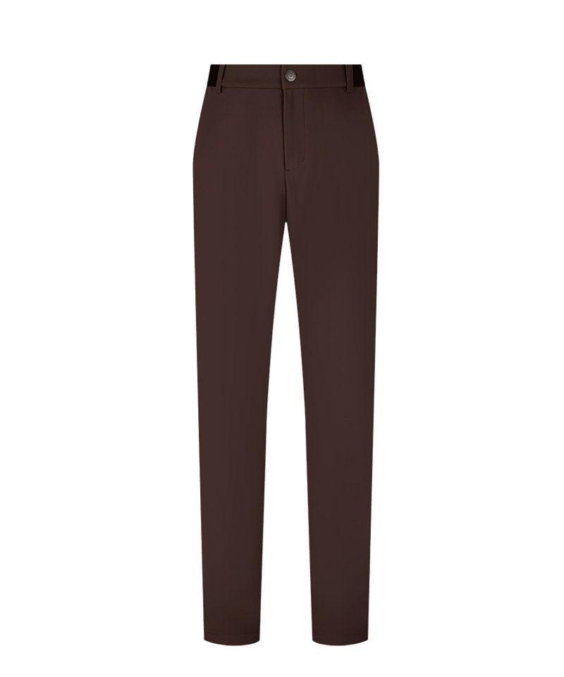 Castelbajac Men's Side Band Standard Fit Pants - Brown