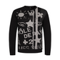Castelbajac Men's Artwork Jacquard Sweater - Black