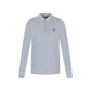 Castelbajac Men's Embroidered Two-Tone T-Shirt - Blue