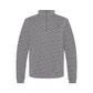 Castelbajac Men's Logo Jacquard Half-Zip T-Shirt - Grey
