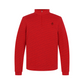Castelbajac Men's Logo Jacquard Half-Zip T-Shirt - Red