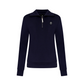 Castelbajac Women's Character Embroidered Half-Zip T-Shirt - Navy