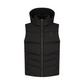Castelbajac Men's Detachable Hooded Duck Down Vest - Black