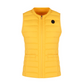 Castelbajac Women's Lightweight Duck Down Padded Vest - Yellow