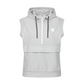 Castelbajac Women's Half-Zip Sleeveless Hooded T-Shirt - 2 Colors