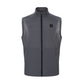 Castelbajac Men's Single-Layer Zip-Up Vest - D/Grey