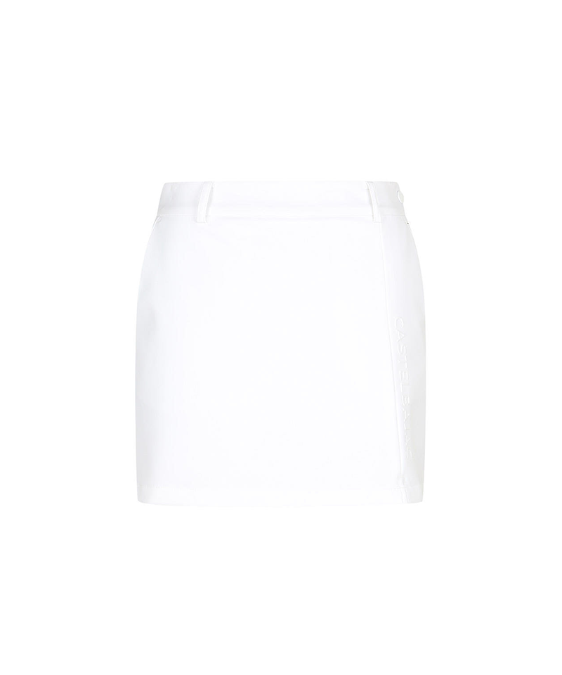 Castelbajac Women's Logo Embossed H-Line Culotte Skirt - 2 Colors