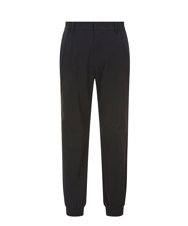 Castelbajac Men's Side-Banded Semi-Jogger Pants - Black