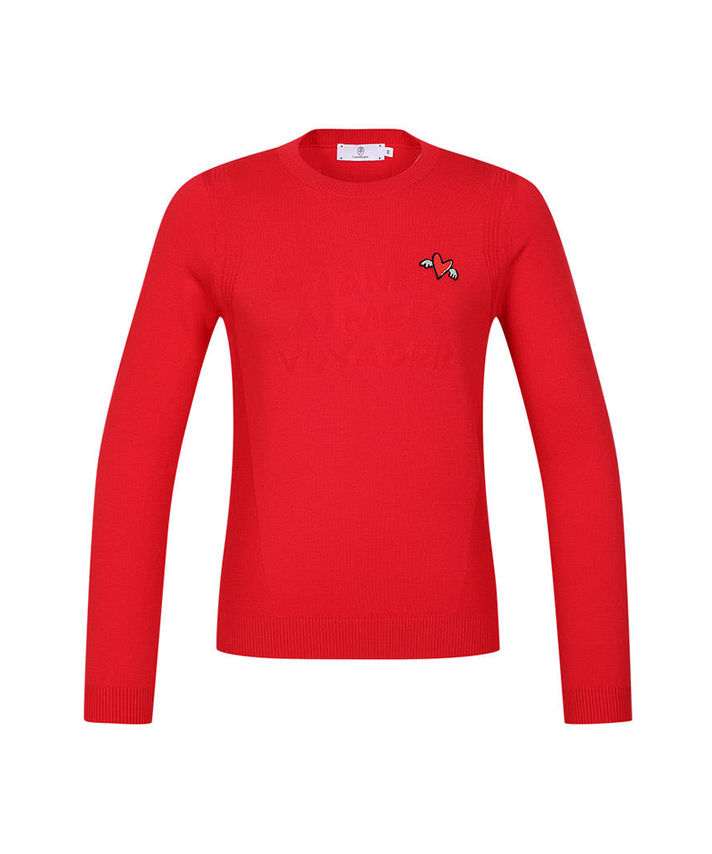 Castelbajac Women's Texture Mix Graphic Knit - 3 Colors