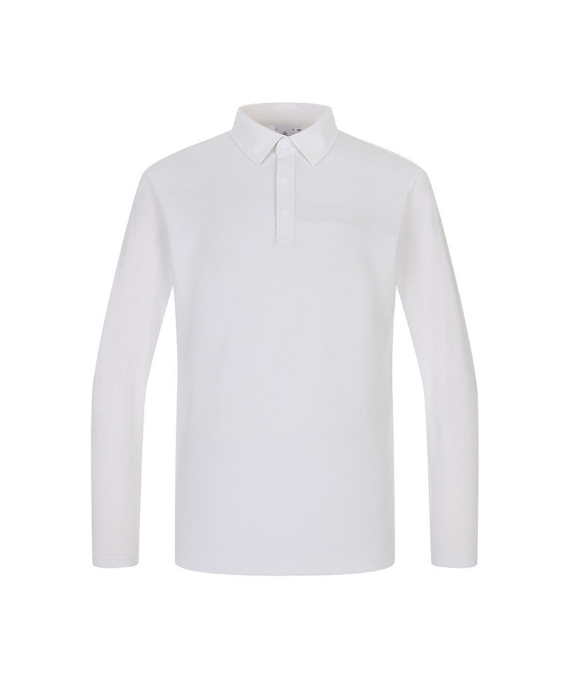 Castelbajac Men's Mixed Material Collared T-shirt - 2 Colors