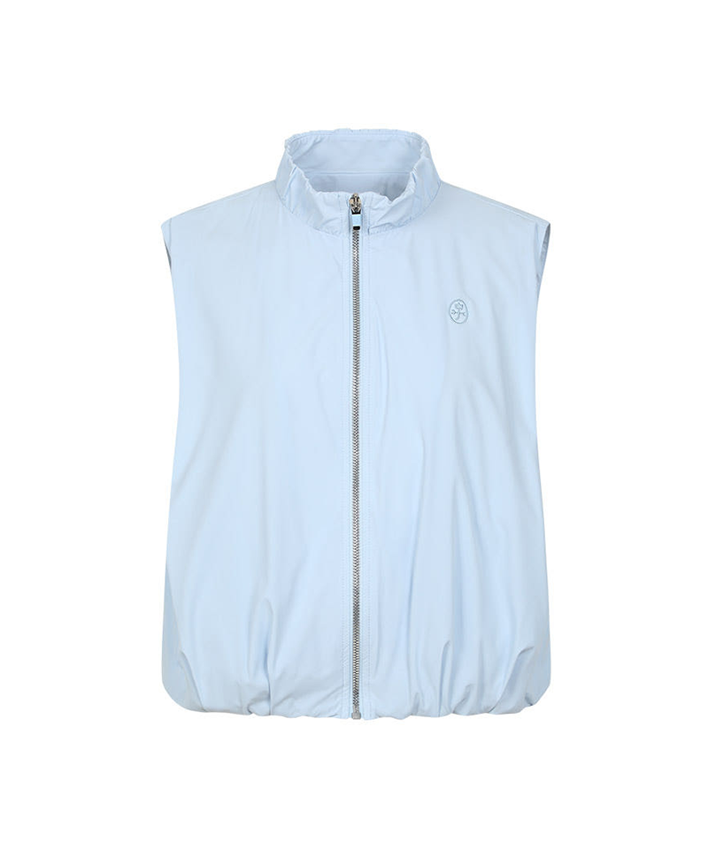 Castelbajac Women's Shirred Zip-Up Vest - 2 Colors