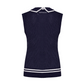 Castelbajac Women's Open Vest with Curly Knit - 2 Colors