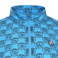 Castelbajac Women's Cooling Shield Pattern Tee Jumper - Blue
