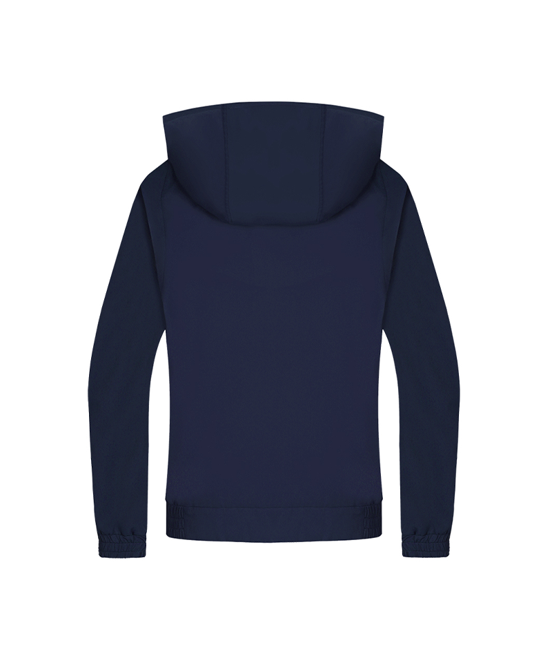 Castelbajac Men's Hooded Windbreaker - Navy