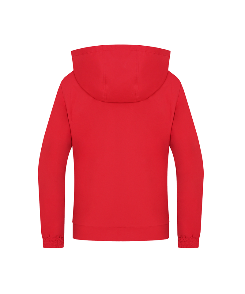 Castelbajac Men's Hooded Windbreaker - Red