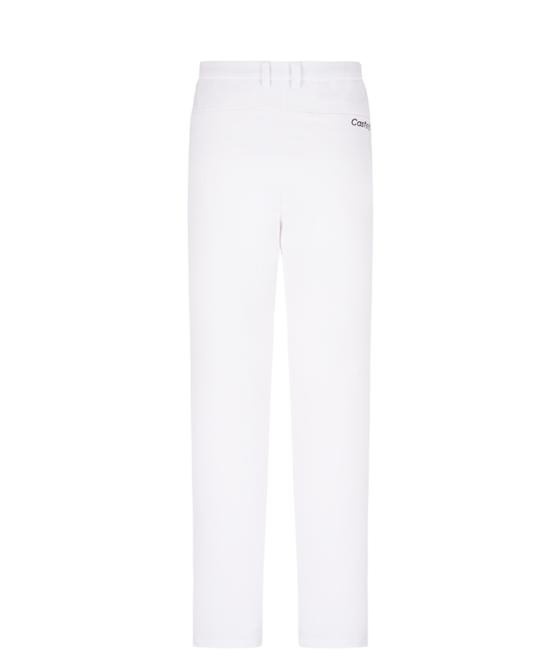 Castelbajac Men's Doing Fit Basic Pants - White