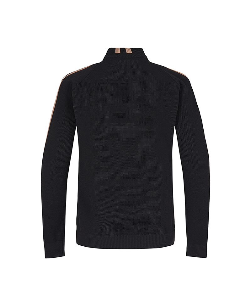 Castelbajac Men's Two-Tone Full-Zip Cardigan - Black