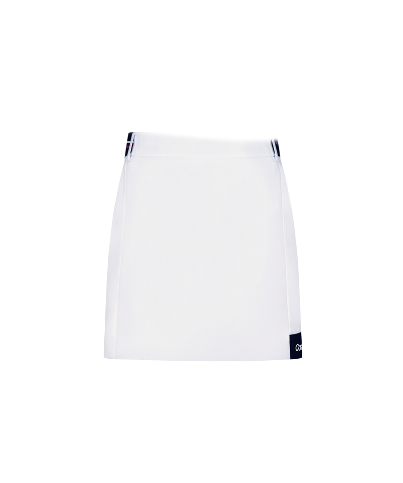 Castelbajac Women's Fleece Semi H-Line Culottes - White