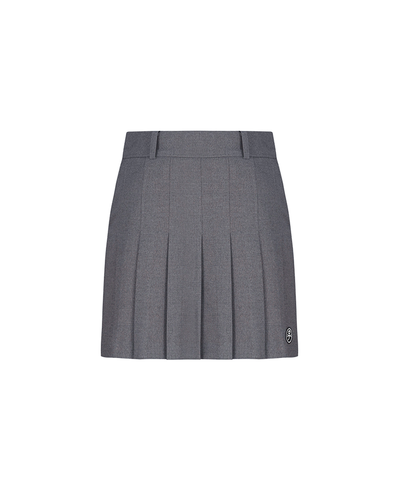 Castelbajac Women's Two-Tone Pleated Culottes - Grey
