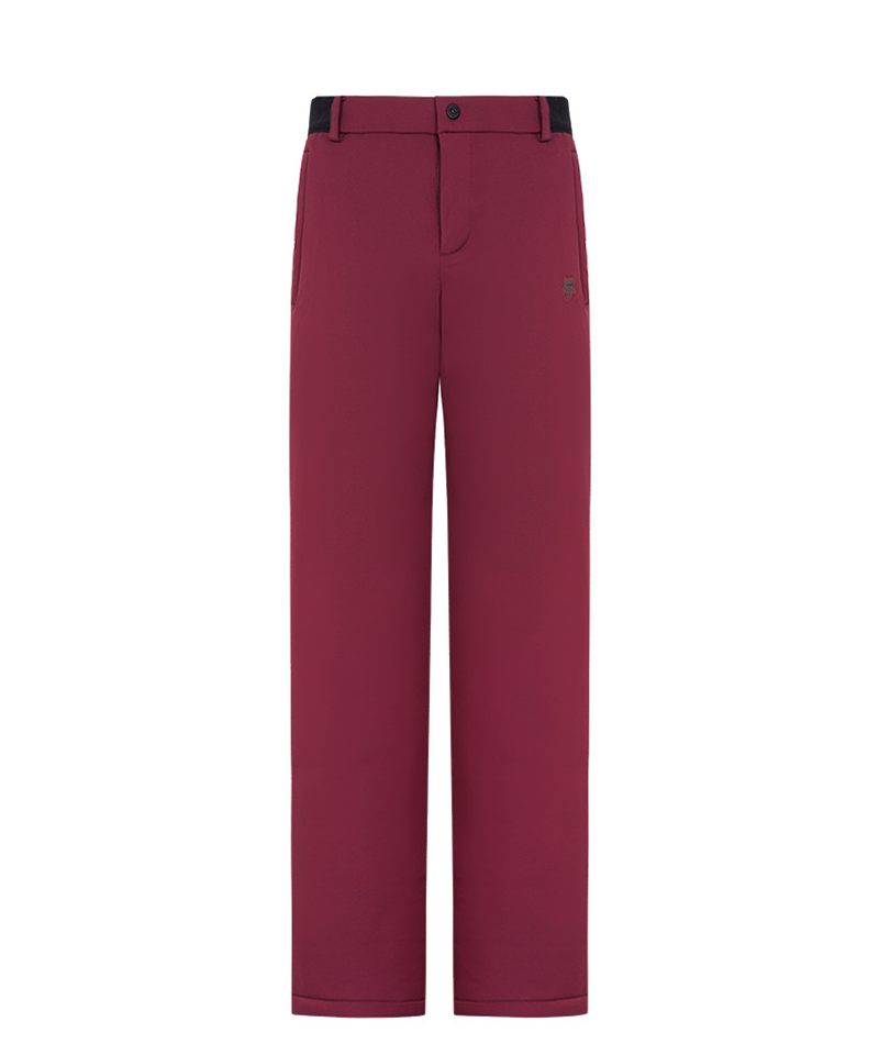 Castelbajac Men's Bonded Stretch Pants - Wine