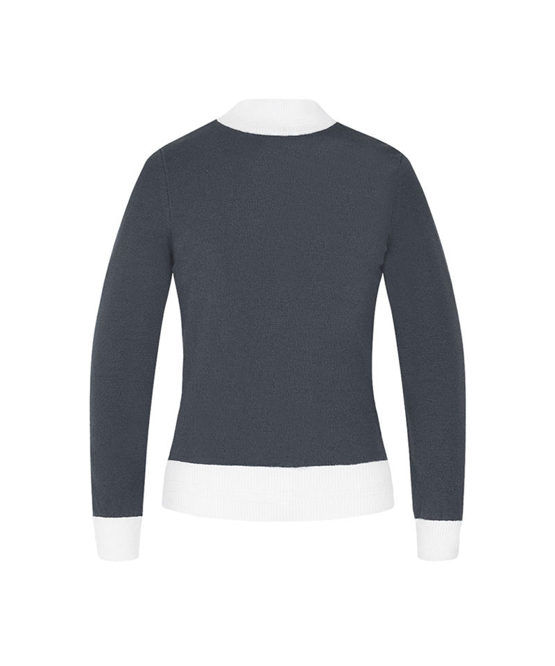 Castelbajac Women's Artwork Jacquard Point Polar Knit - M/Grey