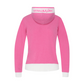 Castelbajac Women's Boucle Two-Color Hooded Sweater - Pink