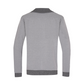 Castelbajac Men's Two-Tone Half-Zip Sweatshirt - M/Grey