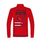 Castelbajac Men's One-Point Semi-Zip T-Shirt - Red