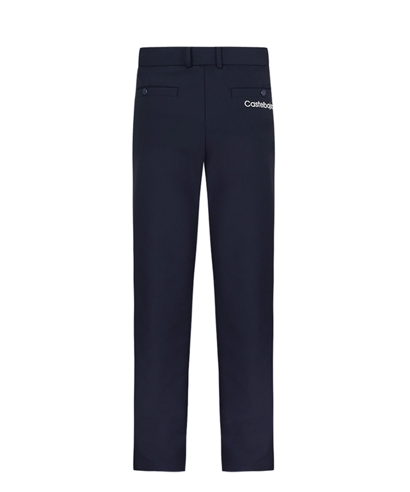 Castelbajac Men's Basic Slim Fit Pants - Navy