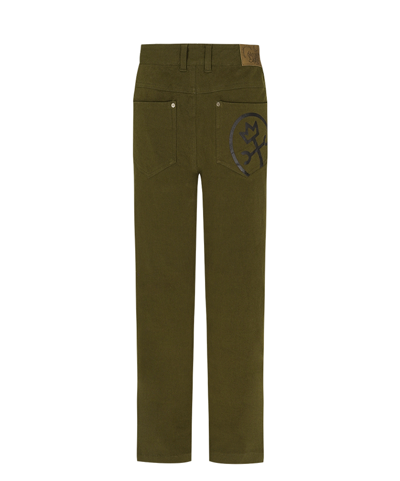 Castelbajac Men's Cotton Touch Pants - Khaki