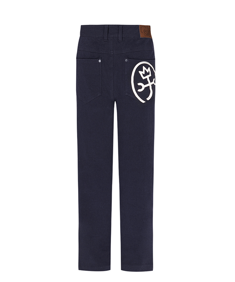 Castelbajac Men's Cotton Touch Pants - Navy