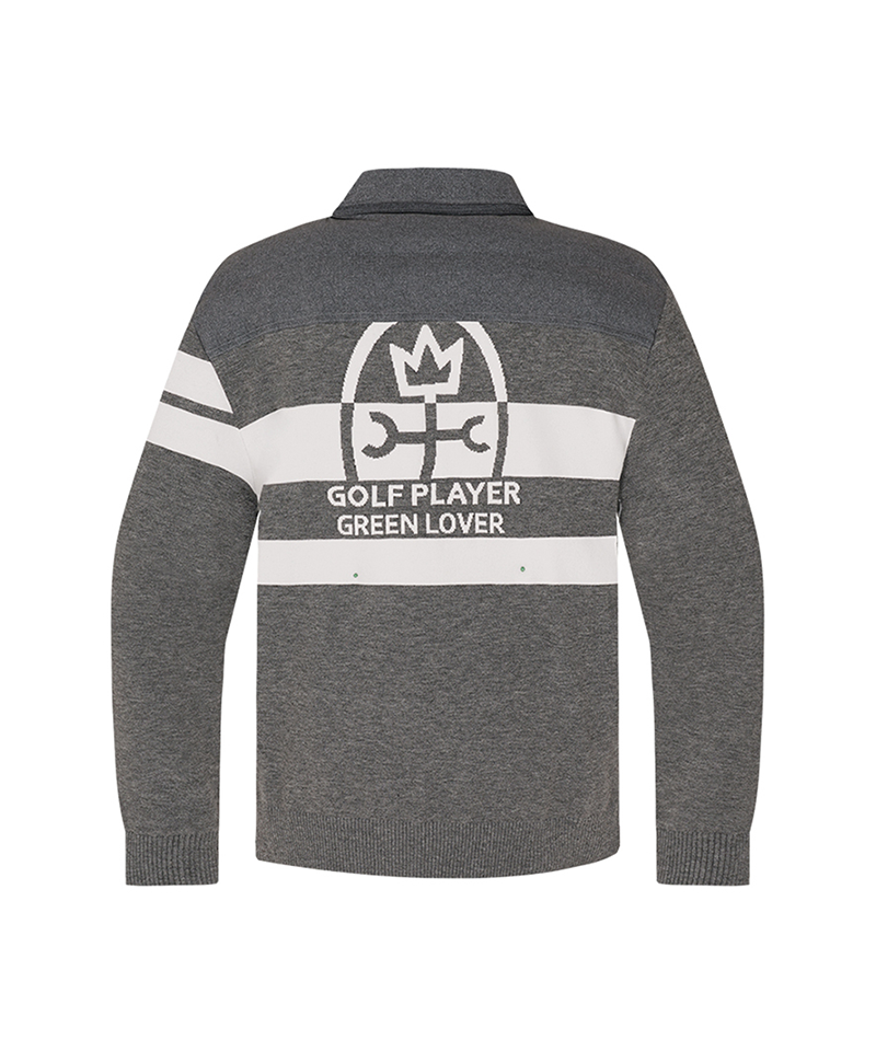Castelbajac Men's Hybrid Goose Cardigan - Grey