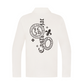 Castelbajac Men's Modified Logo Long-Sleeve Eri T-Shirt- White