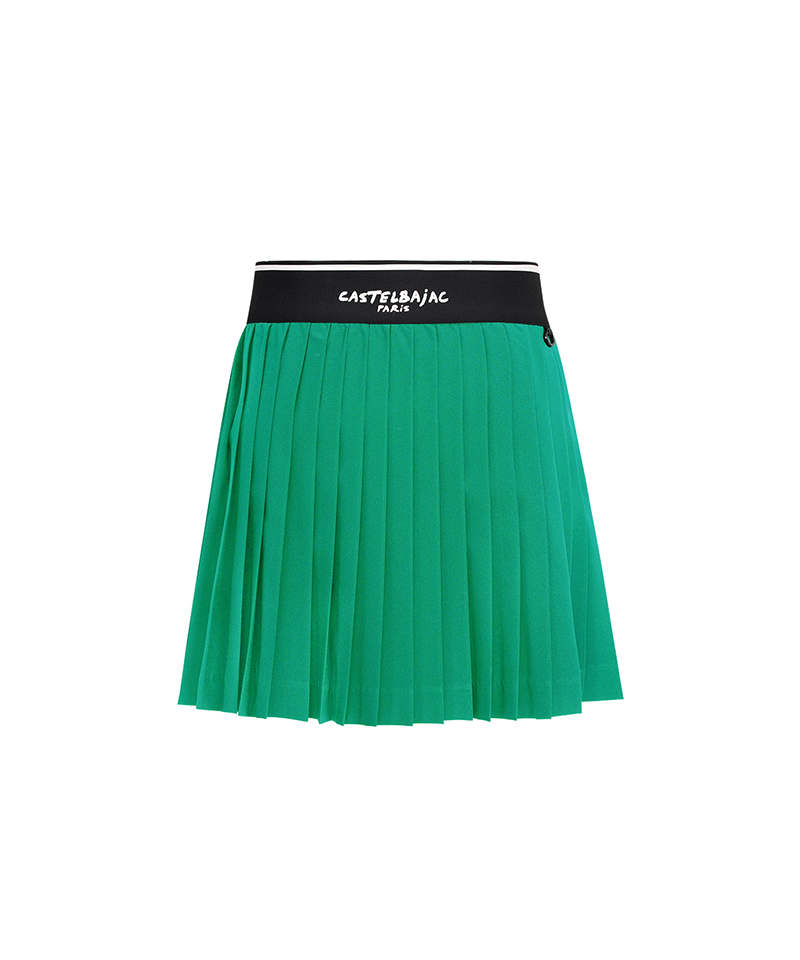 Castelbajac Women's Printed Pleated Skirt - 2 Colors
